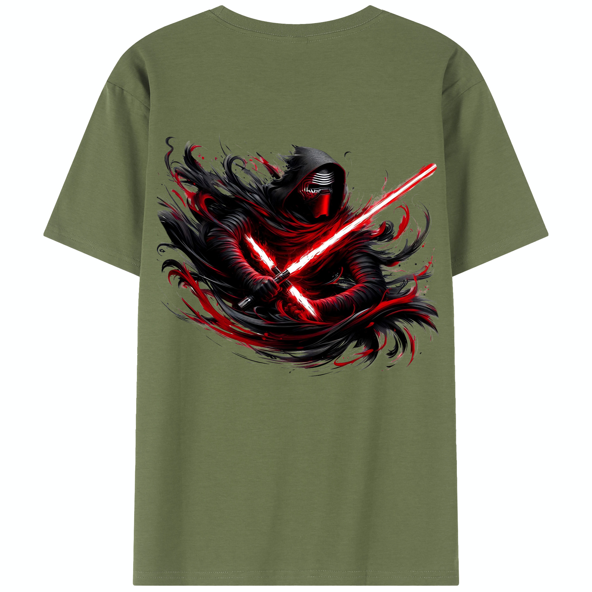 （画像用） スター・ウォーズ Star Wars 綿100％半袖Tシャツ（背面プリント）